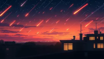Rooftop at dusk