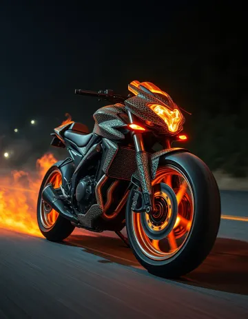 Fire bike