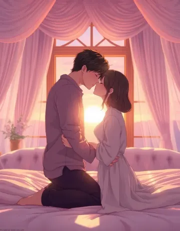 Golden Hour Kiss