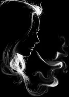 Dark background girl wallpaper