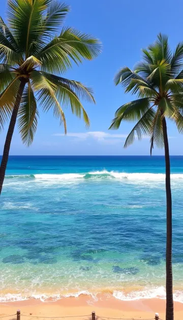 Paradise beach wallpaper