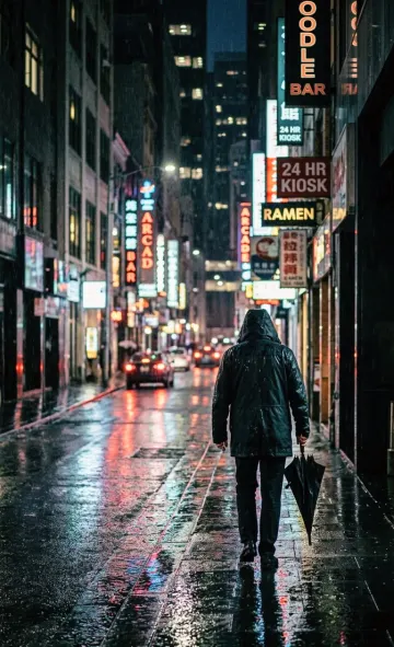 Midnight Walker Street photography
