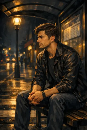 Night bus stop