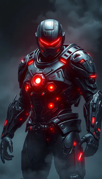Iron Phantom Armor 4k