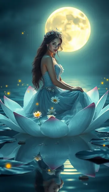 Moonlit Lotus Princess
