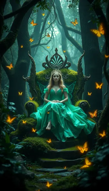 Enchanted Forest Queen 4k
