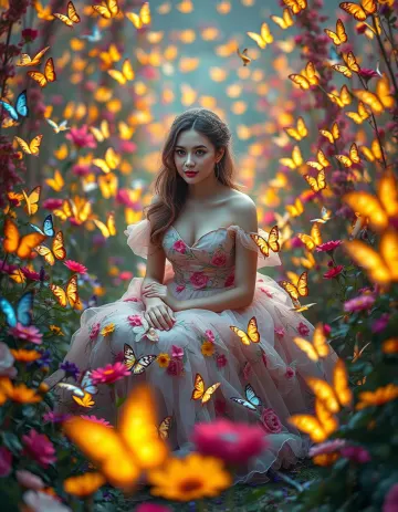 Butterfly Garden Enchantress