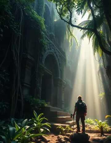 Lost Jungle Expedition wallpaper