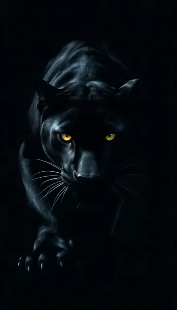 Black Panther Intense Gaze Ultra HD 4K
