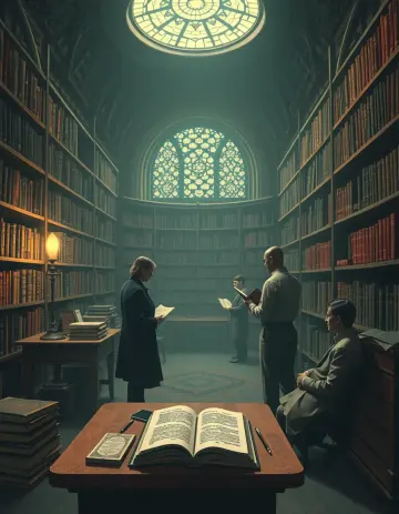 Society of librarians guarding
