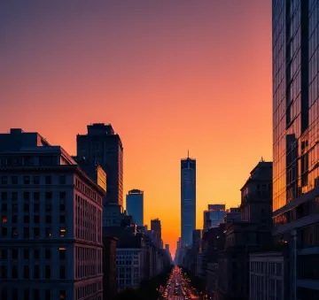 Sunset-City-Glow