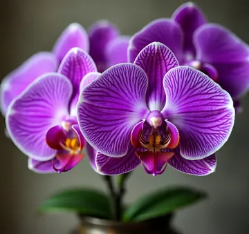 purple-striped-phalaenopsis-orchid-macro