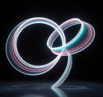 abstract-light-trail-infinity-loop.