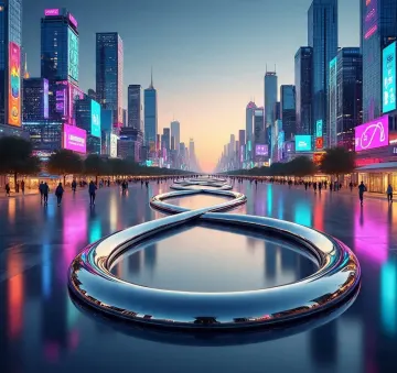 Infinity-Cityscape-at-Dusk