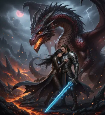fantasy-dragon-knights-love-epic-battle.