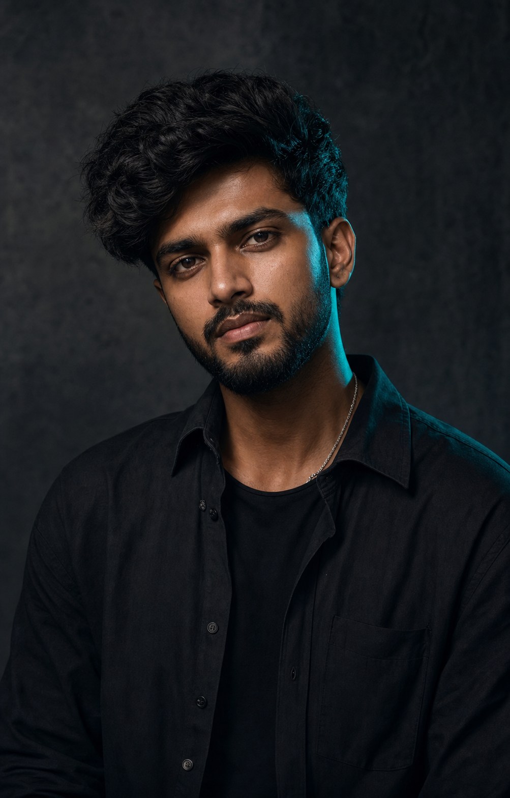 Dark Moody Instagram DP Gemini Prompt for Men
