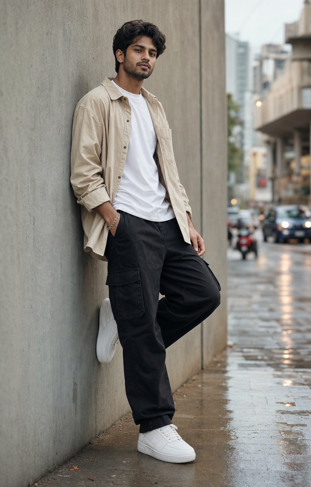 Urban Street Style Gemini AI Prompt for Boys AI Photo Template