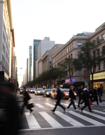 Morning Commute Rush