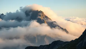 Cloudline resting on the Ridge