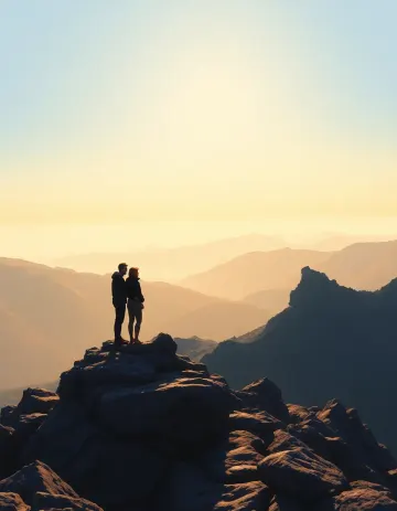 Lovers on the Sky Ridge