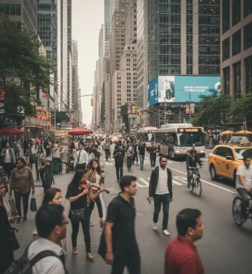 Busy street