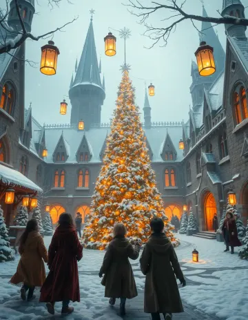 Snowfall Academy Christmas Night
