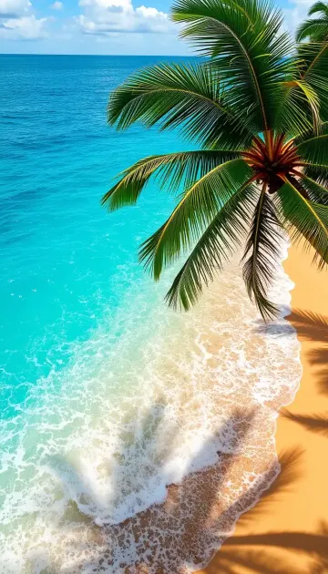 Tropical Beach Paradise 4k wallpaper