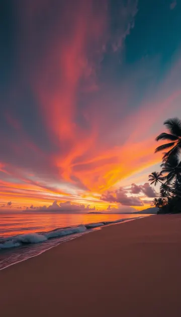 Golden Hour Ocean Escape 4k view