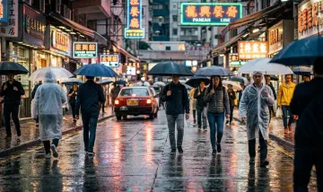 Cinematic Rainy Street Photography 4K Wallpaper