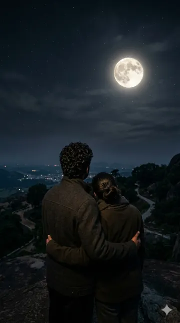 Under the Moonlit Sky 4k