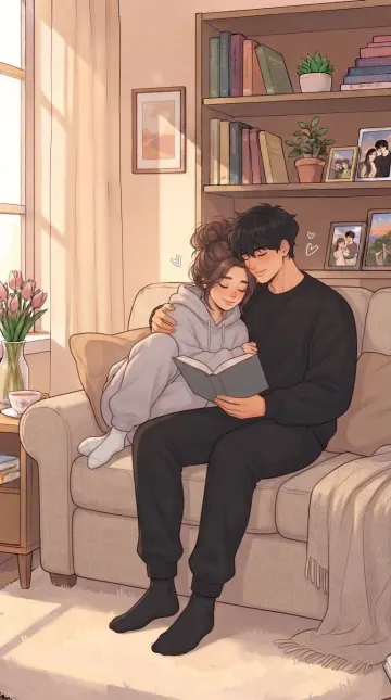 Sunlit Sofa Couple Stories