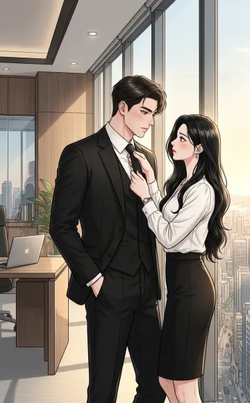 Intimate Office Romance Manhwa Art: CEO and Secretary