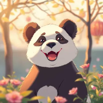 Smile panda