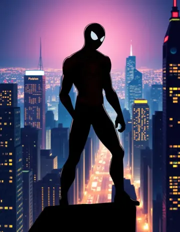 Dark Eye Spiderman