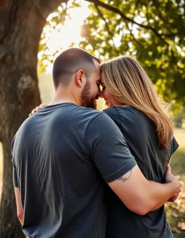 Romantic couple