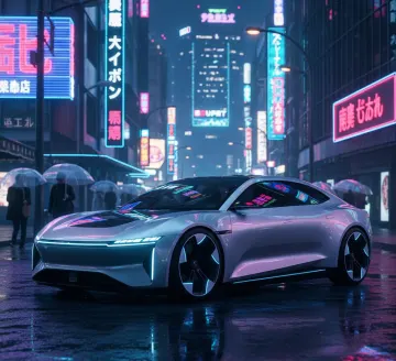 cyberpunk-electric-sportscar-tokyo-night-rain