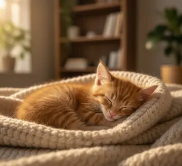 sleeping-orange-tabby-kitten