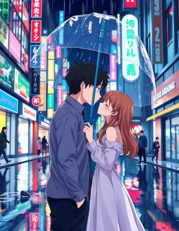 Rainy Kiss in Tokyo