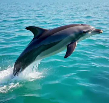 bottlenose-dolphin-leaping-ocean