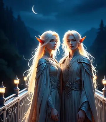 elf-twins-night-bridge-fantasy-art