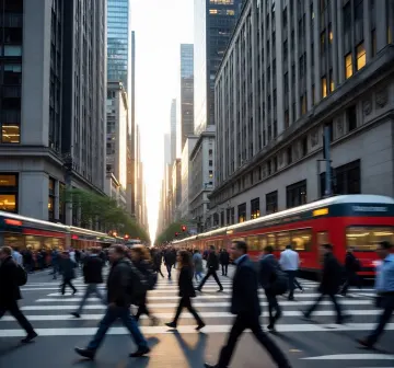 city-street-crosswalk-commuters-busy-new-york-daytime