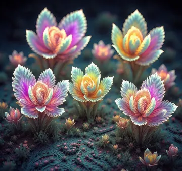 Psychedelic-Fantasy-Flowers