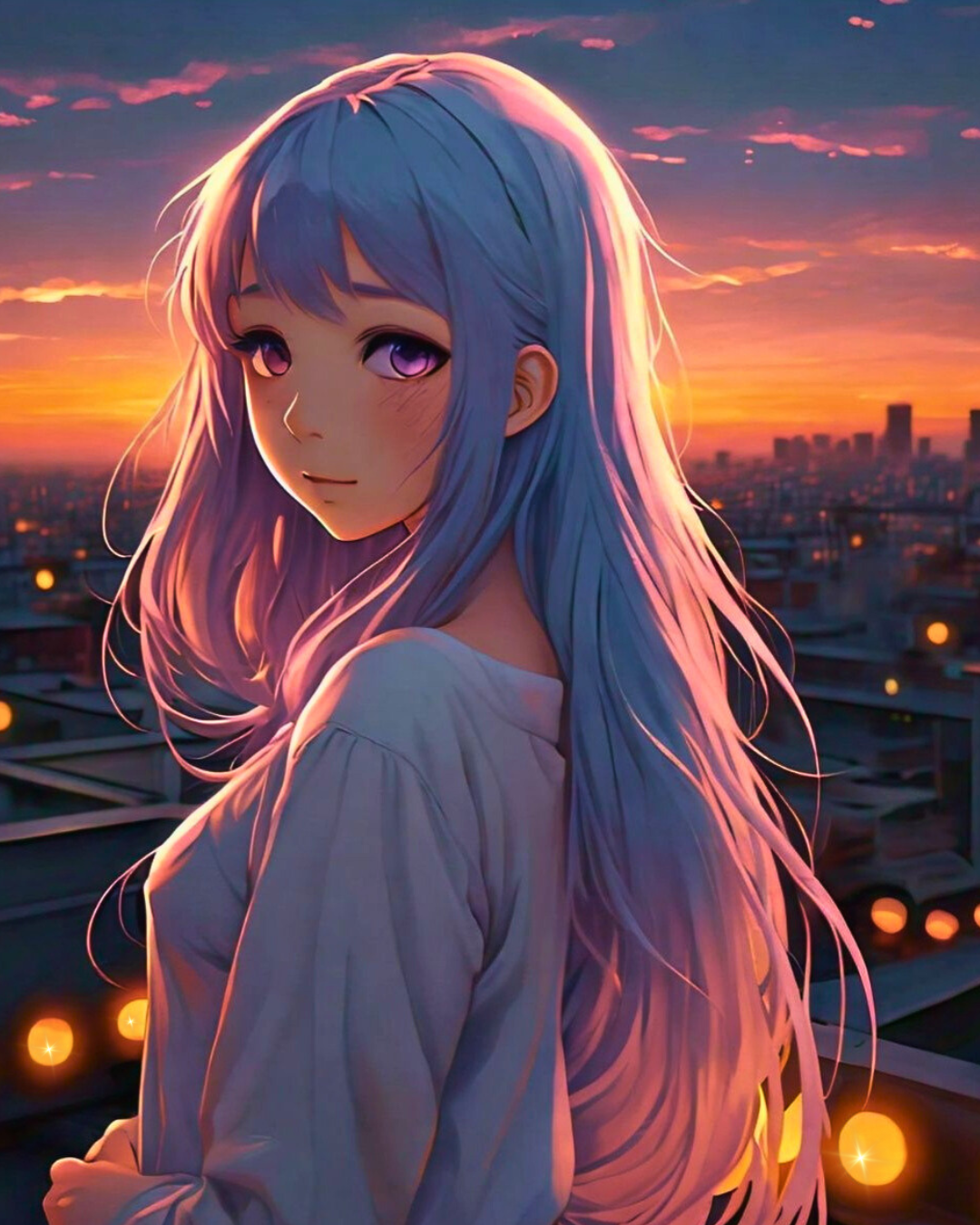 anime-girl-sunset-rooftop-cityscape.