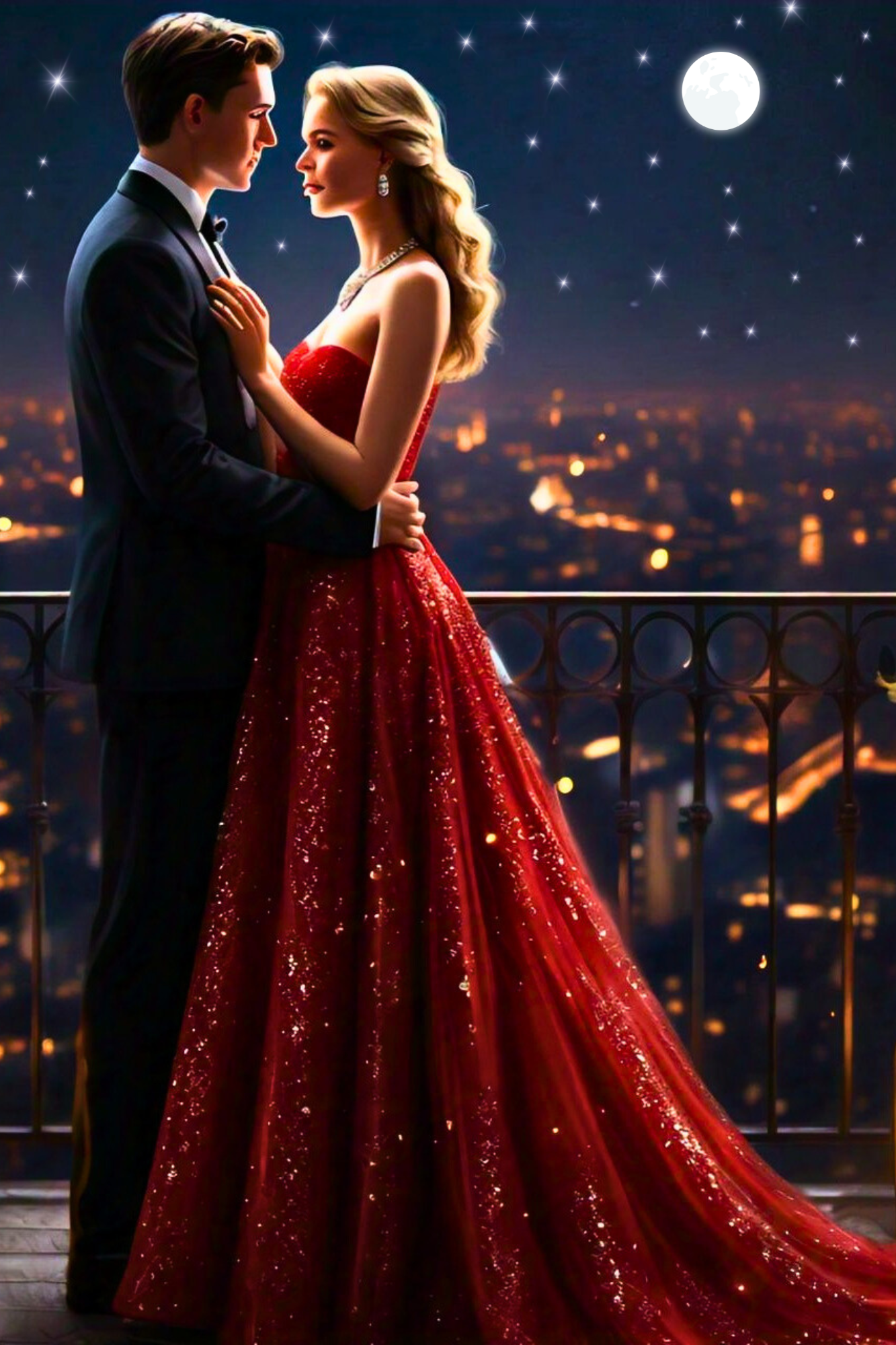 elegant-couple-romantic-night-cityscape-balcony