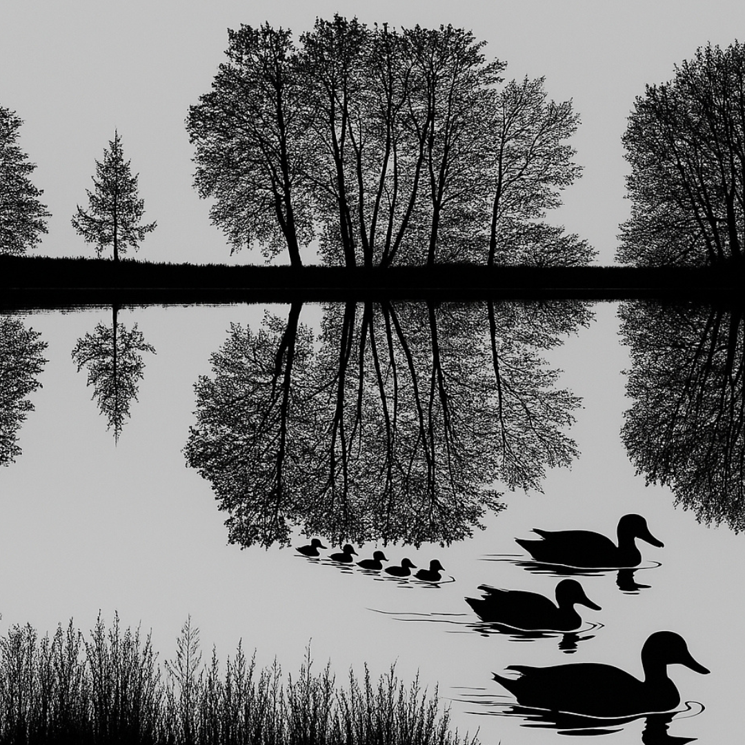 Silent Reflections of Nature