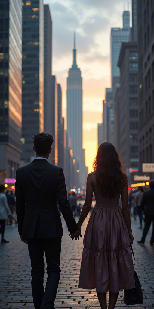 Lovers in new york