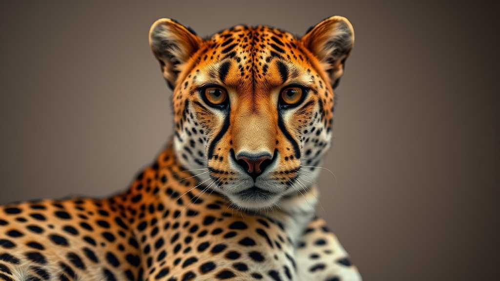 Striking Leopard