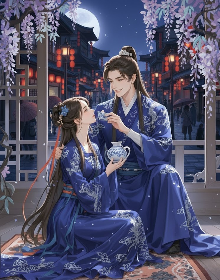 ancient-china-hanfu-couple-night-scene