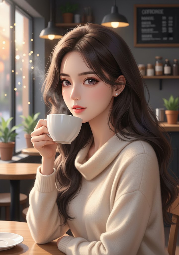 korean-girl-coffee